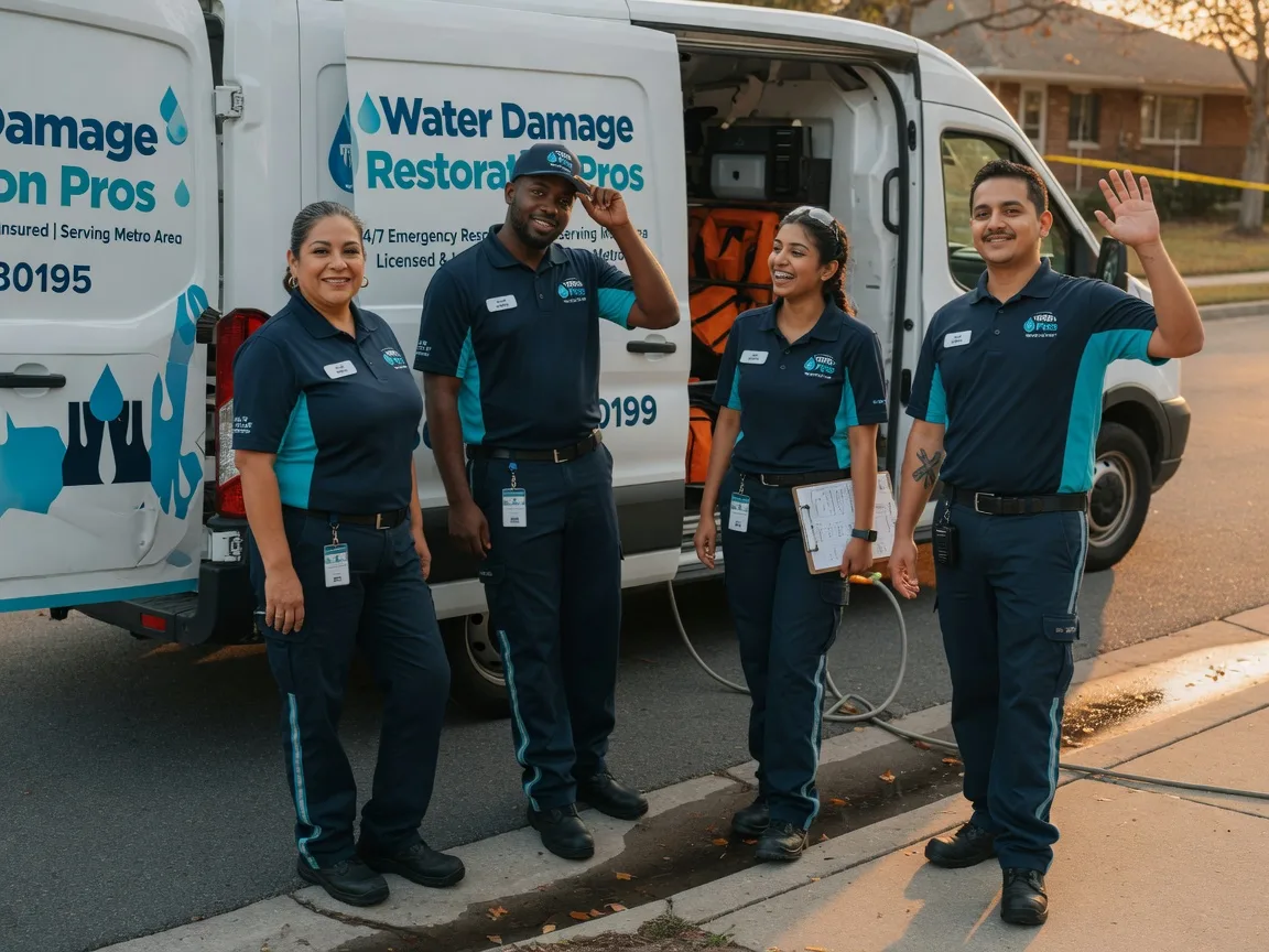 Water Damage Restoration company in Purdon, TX